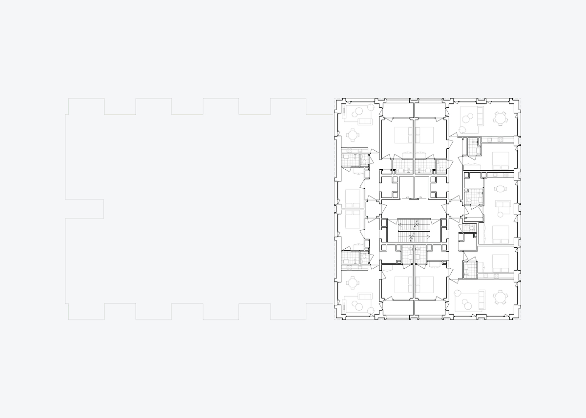 Tenth floor plan