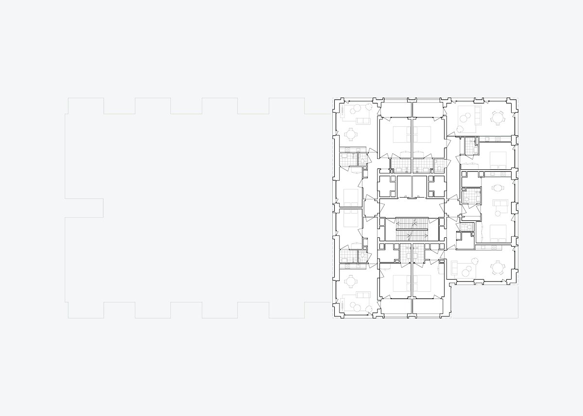 Fifteenth floor plan